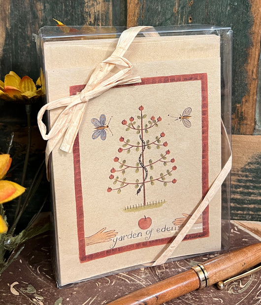 ER-2094J Garden of Eden Blank Notecards