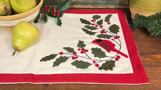 RG-R20 White Cardinal Table Runner