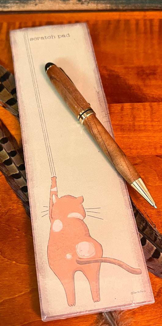 PBK-120762 Kitty Scratch Pad Note Pad