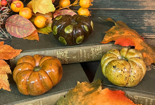 GMS-P66 Shooner Redware Pumpkins