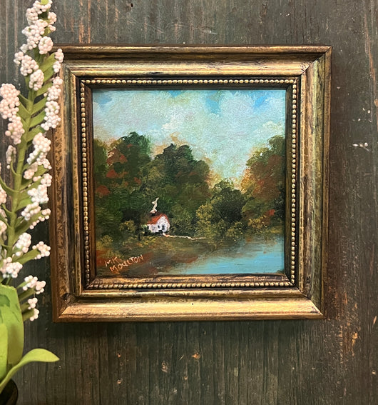 MKM-201 'Cottage' ORIGINAL Painting by MK Moulton