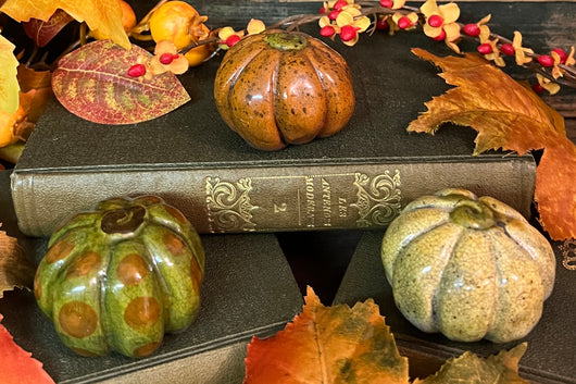 GMS-P79 Shooner Redware Pumpkins
