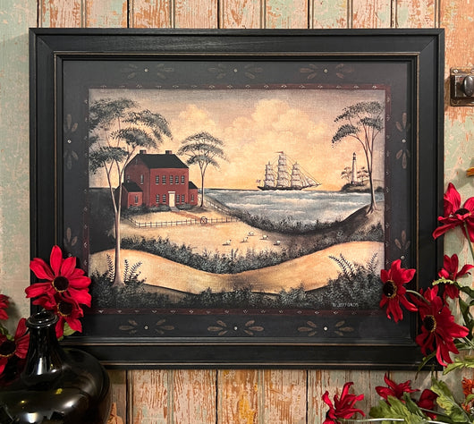 NV-745 Homestead Framed Print