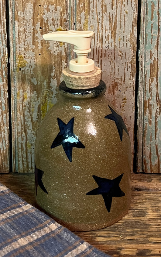 CC-2461 Pottery Stars Soap Pump Dispenser