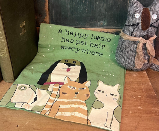 PBK-116255 Happy Home Pet Hair... Dish Towel