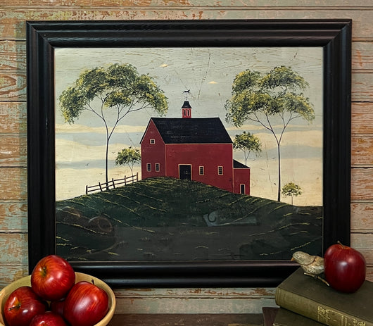 NV-960 Warren Kimball Barn Framed Print