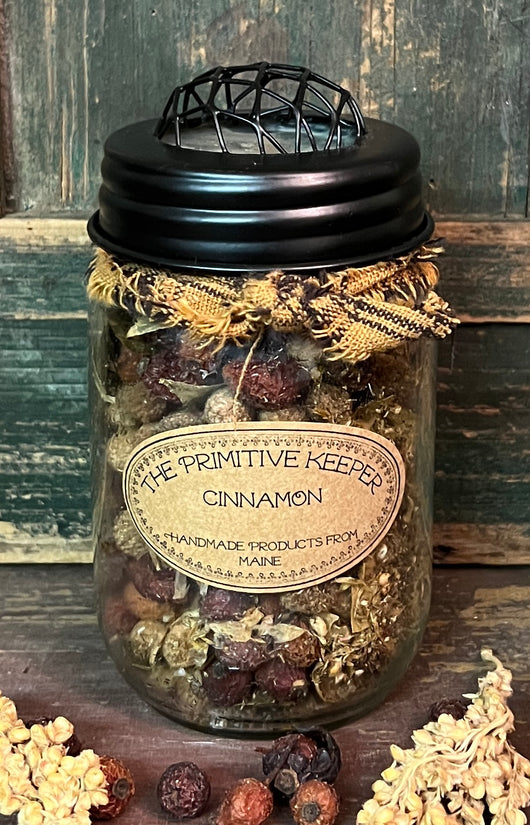 PK-PJ-CN Cinnamon Scented Potpourri in Jar