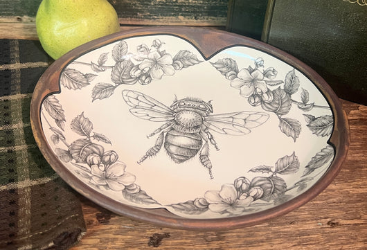 LZ-S3 Small Serving Dish - Bee