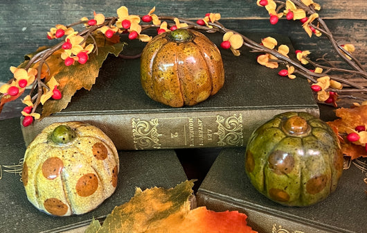 GMS-P71 Shooner Redware Pumpkins