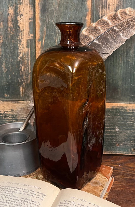 CDX-07 Amber Small Gin Bottle