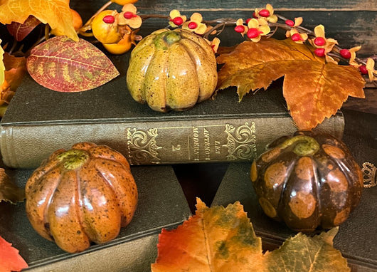 GMS-P77 Shooner Redware Pumpkins