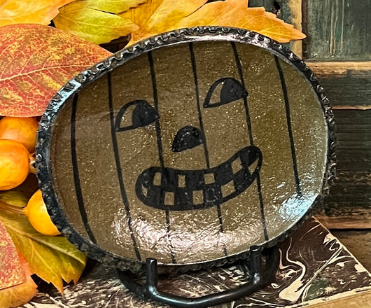 CC-2489B Pottery Jack-O Plate