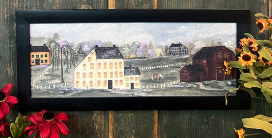 NV-985 Village Frame Print