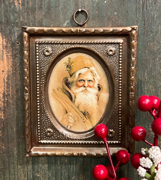 MB-CS1 Father Christmas Print Framed Reproduction