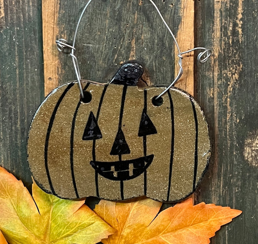 CC-2490A Pottery Jack-O Ornament