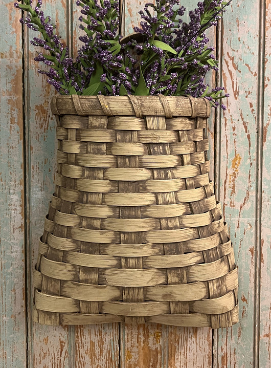 BG-B453 Brown Knapsack Wall Basket