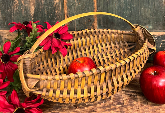 BG-B465 Mustard Elongated Egg Basket