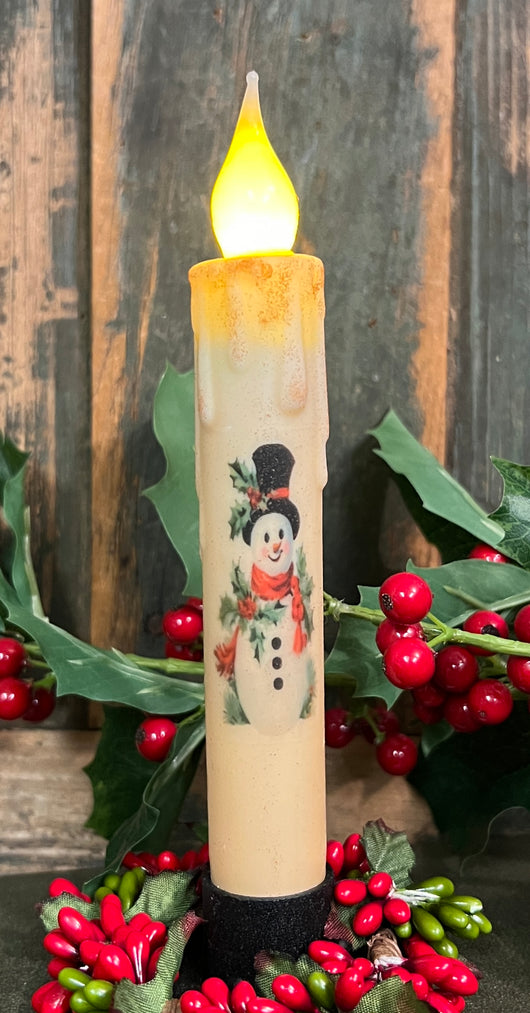 NET-36 Snowman Battery Operated Candle