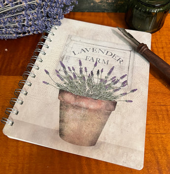 PBK-115408 Lavender Farm Spiral Notebook
