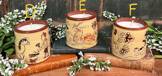 SJP-SDC2 Sgraffito Soy Candle - Snickerdoodle