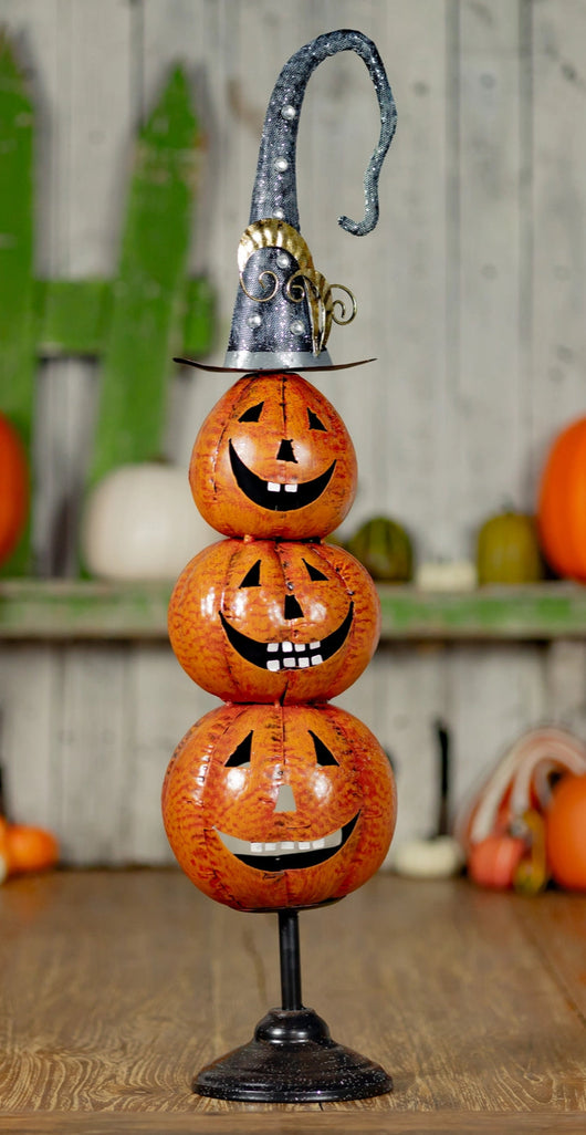 ZL-12 Tall Stacking Metal Jack-O's