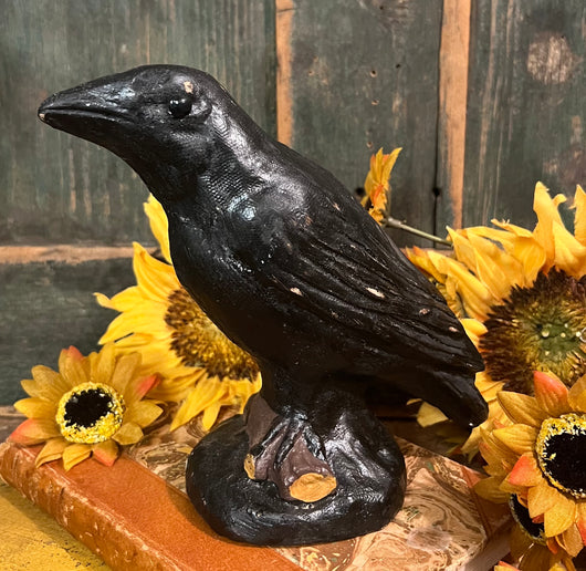 RA-160 Small Paper Mache Crow