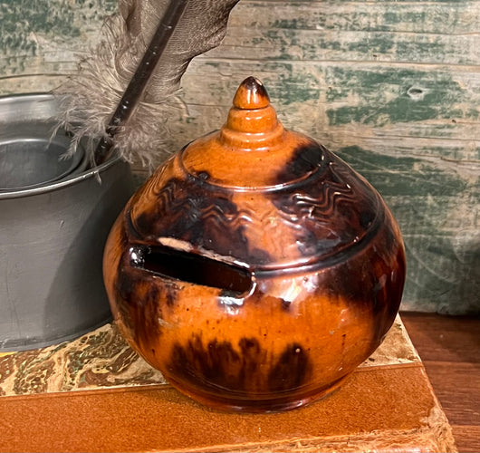 GMS-V70 Vintage Shooner Redware Bank