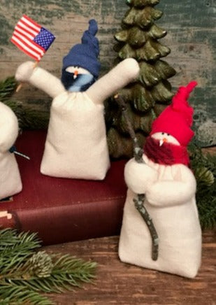 FA-1011 Sm Fabric Snowfolk