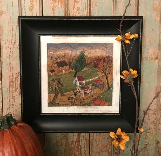SP-P08 My Proud Grandpa Framed Print