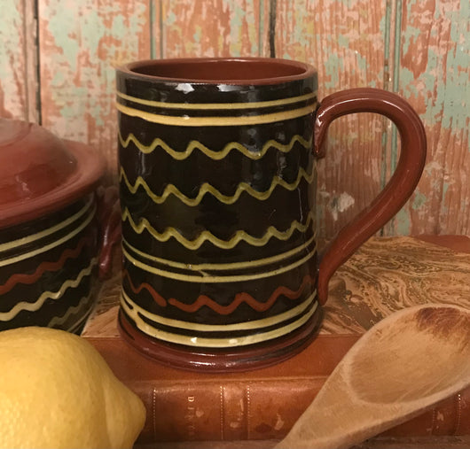 SJP-BMUG Black Pottery Mug