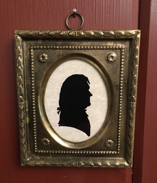 MB-JS Jefferson Framed Silhouette Prints