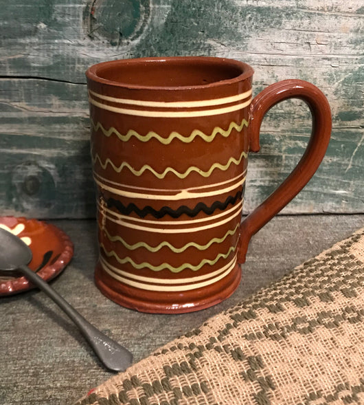 SJP-RMUG Red Pottery Mug