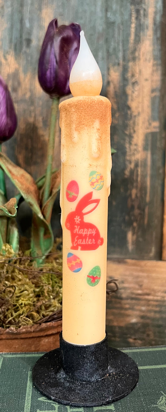 ST-01 Easter Bunny with Eggs Battery Operated Candle