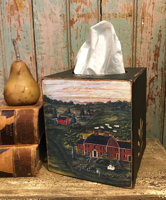 MKM-TC5 Longfellow's Wayside Inn Tissue Cover