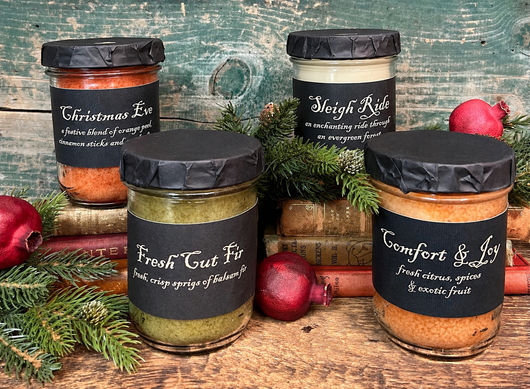 BL-JC-P Black Label Pint Holiday Jar Candles