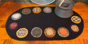 DD-289 Wool Oblong Penny Mat