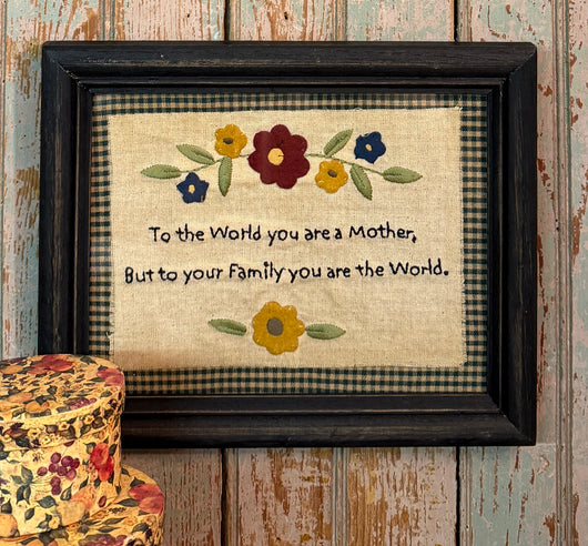 AT-12 Mother Stitchery Sampler