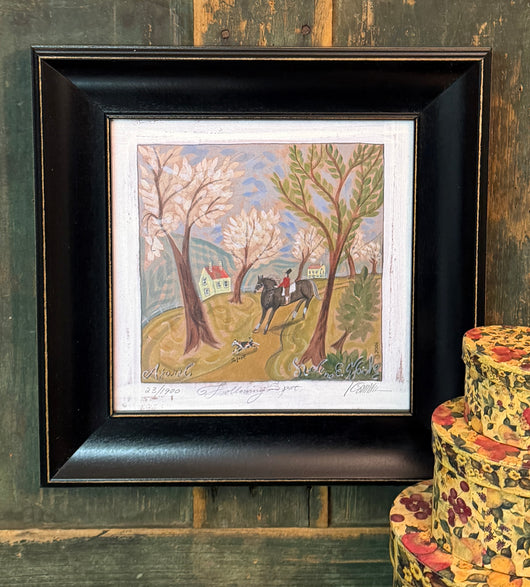 HH-96 Following Spot Framed Print by Kolene Spicher