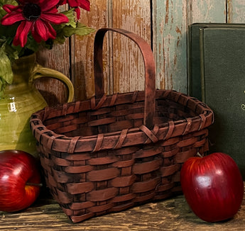 BG-B628 Red Handled Basket