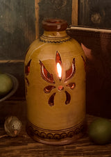SE-219C Redware Luminary - Yellow