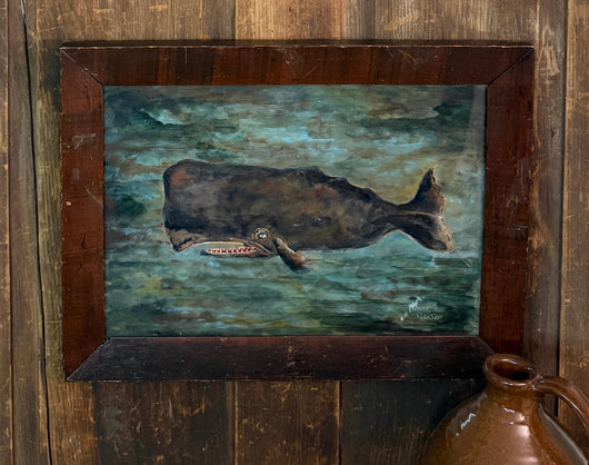 MKM-264 'Whale' ORIGINAL Painting by MK Moulton