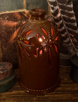 SE-218A Redware Luminary - Brown