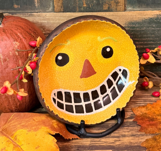 KS-81 'Jack-O' Redware Small Plate