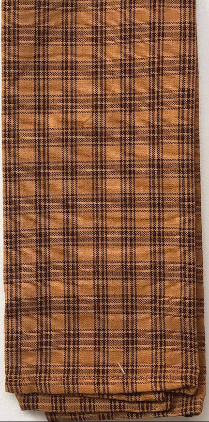 ATKT-11 Dish Towel - Mustard & Black Plaid