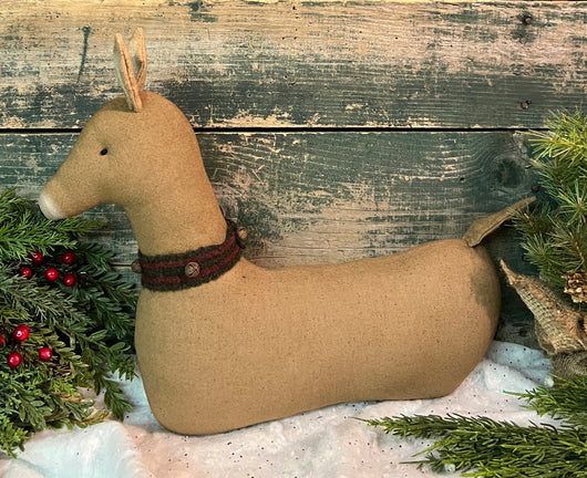 EC-26 Fabric Sitting Deer