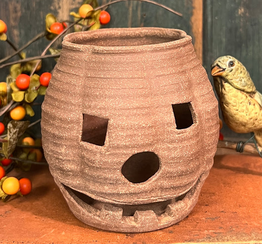 CC-2447 Small Pottery Jack-O Luminary