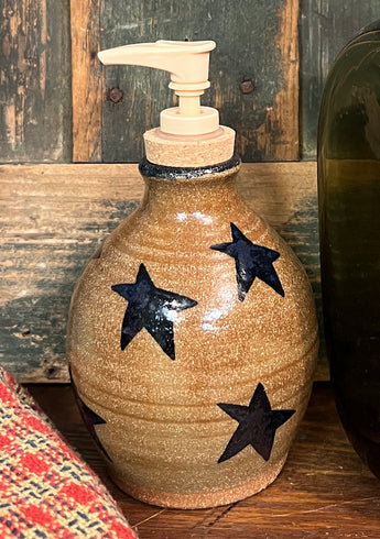 CC-2446 Pottery Stars Soap Pump Dispenser