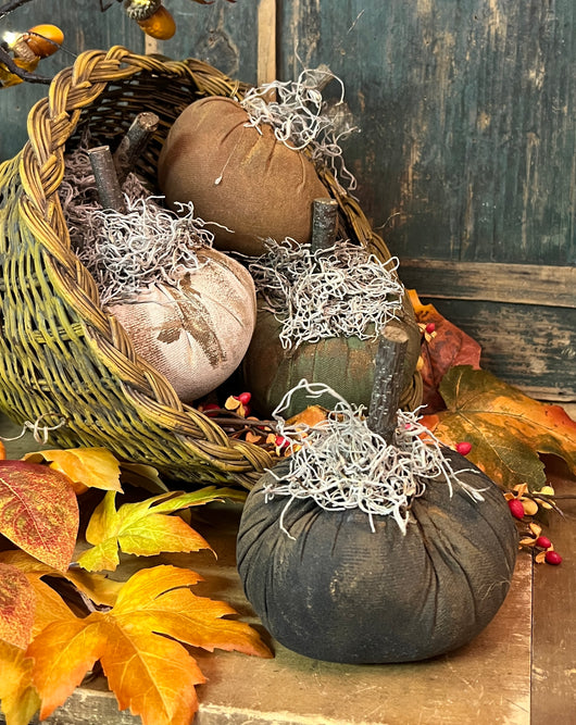 DAT-56B Fabric Pumpkin - Black