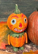 ERX-2687 Signed Limited Edition Pumpkin Head Man by Debbie Thibault