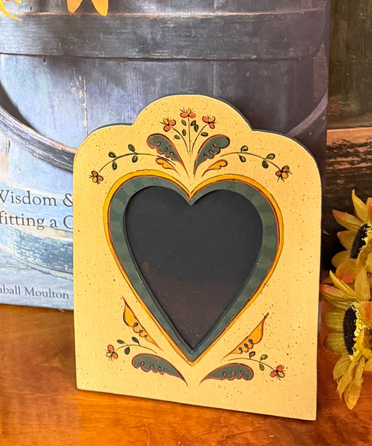 ER-2610 Hand-painted Heart Frame